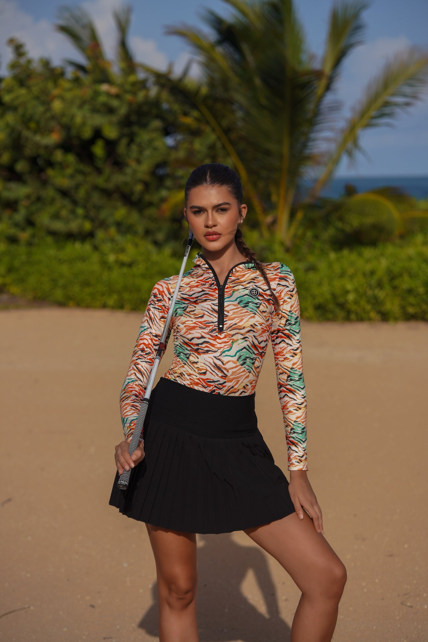 Nelly Elite Performance Shirt - Citrus Zebra