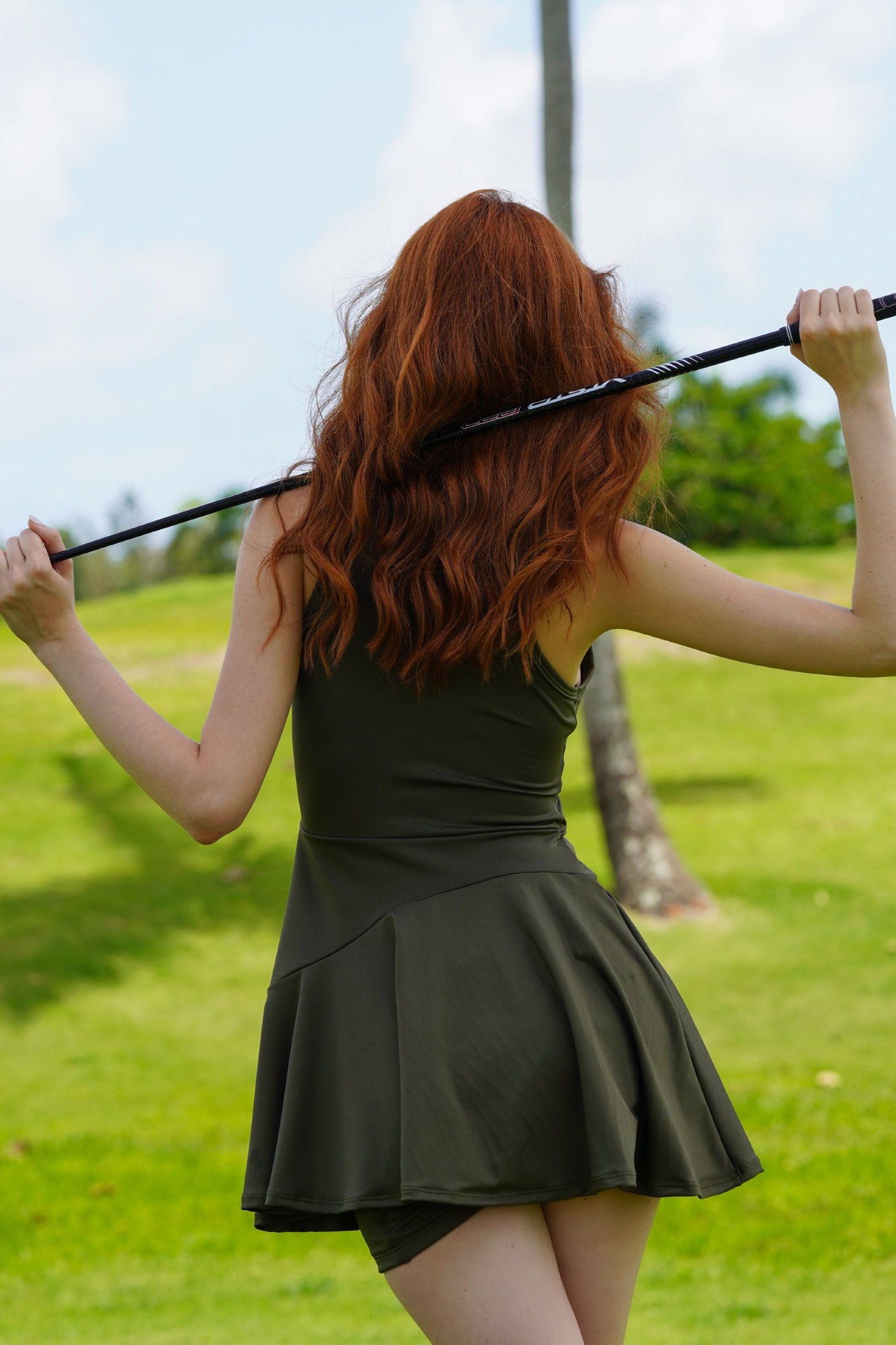 The Victory Dress - Elite Green