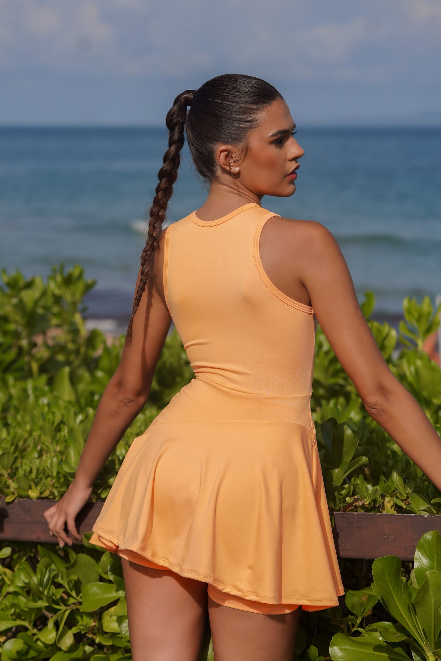 The Victory Dress - Orange Fresh