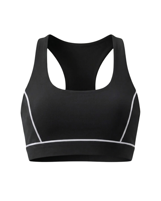Pulse Crop Top - Black
