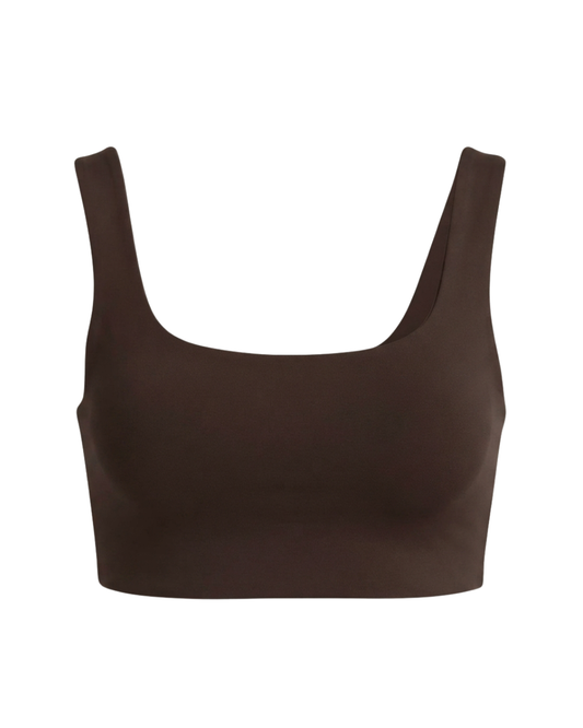 Align Crop Top - Brown